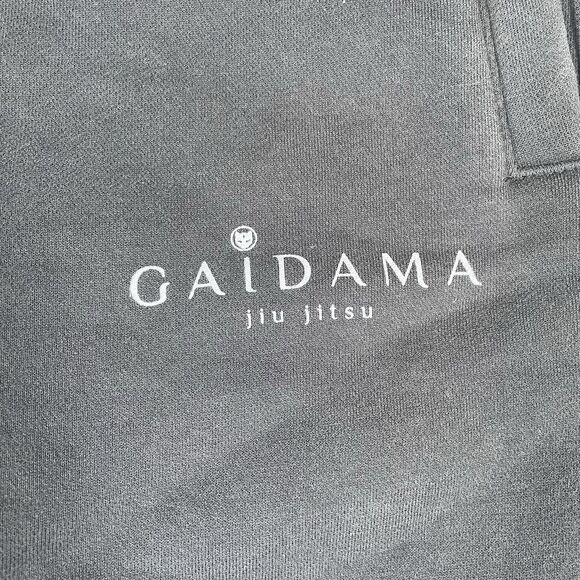 Gaidama Jiu Jitsu Sweatpants Men's Medium Gray Activewear Performance Wear - Picture 2 of 7